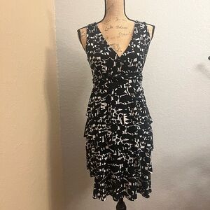 New York & Company Mini Ruffle Dress